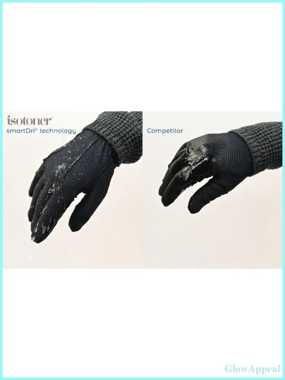 Women's Touchscreen Cold Weather Gloves with Fleece Lining Spandex Chevron